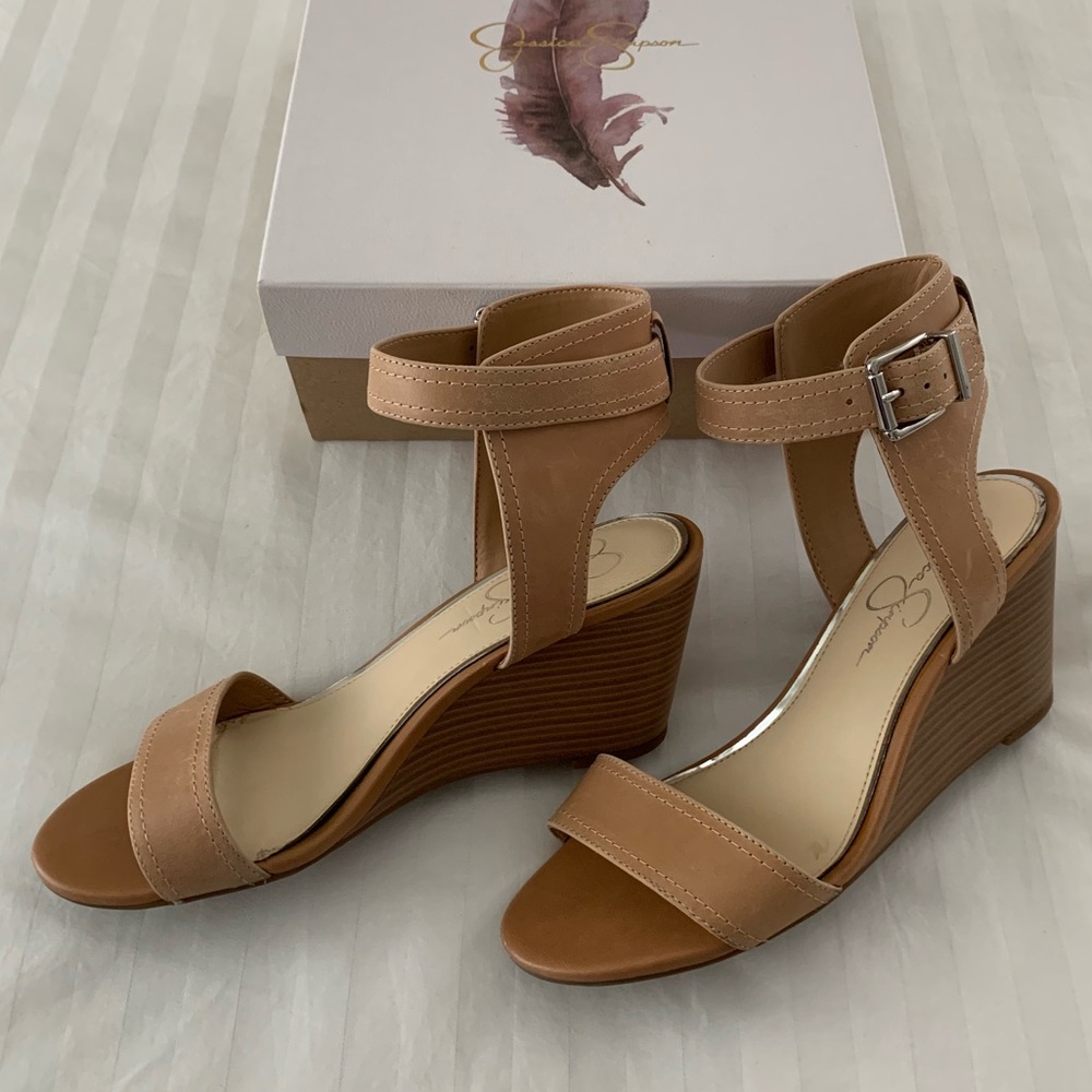 *Donated*Or FREE! Jessica Simpson Cristabel Wedge Sandal - Picture 13 of 13